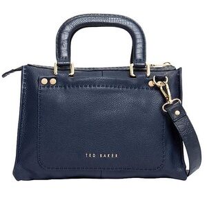 NWOT Ted Baker Black Leather satchel